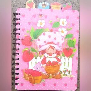 New Strawberry Shortcake Tabbed Journal Book